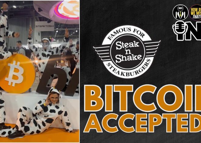 Steak & Shake Accepting Bitcoin | @GetIndieNews @Golden__Monarch @HowDidWeMissTha