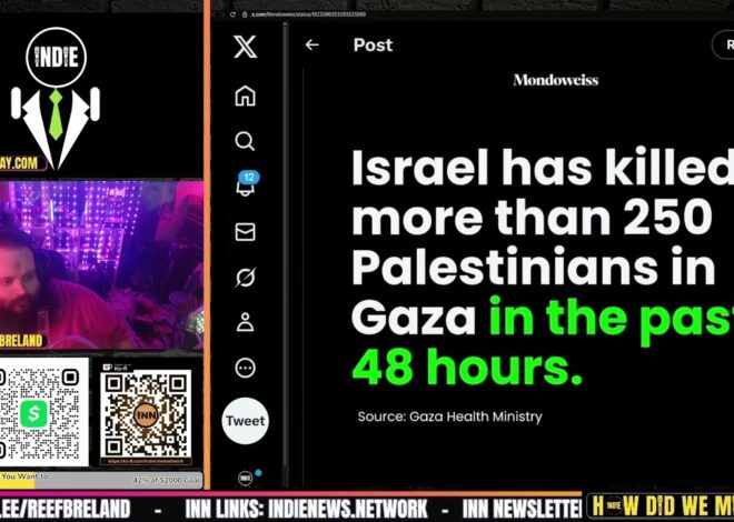 Mass Slaughter Restarts – 250 Killed – 5 Journalists Murdered by Israel Overnight | @HowDidWeMissTha