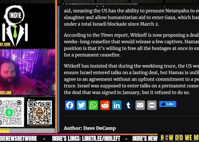 Bait and Switch – Trump Not Doing Anything to Stop Gaza Slaughter | @HowDidWeMissTha