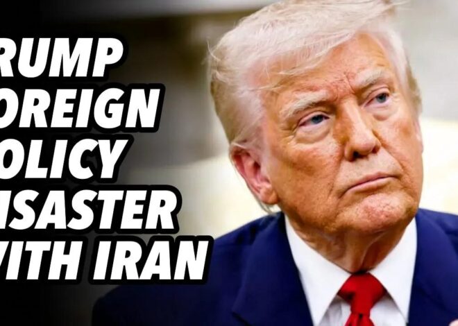 Trump foreign policy disaster with Iran