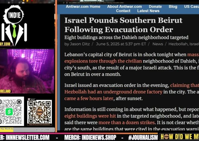 Israeli War Crimes in Gaza and Beirut | @HowDidWeMissTha @DecampDave @AntiwarCom