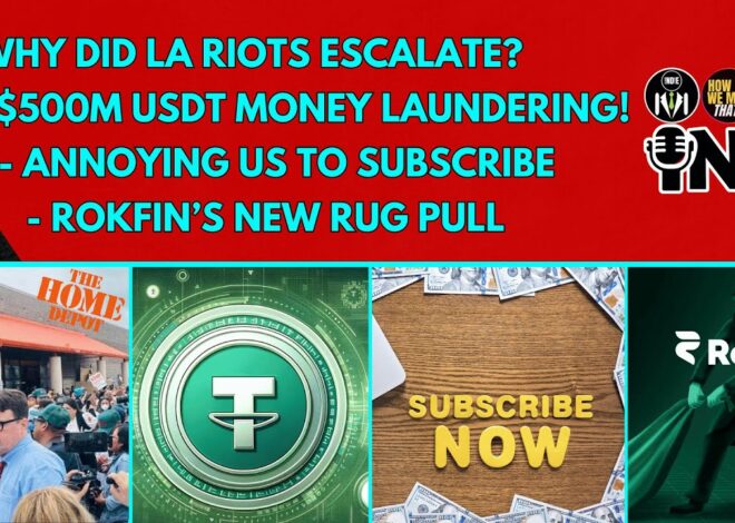 Why Did LA Riots Escalate? $500M Money Laundering Using Tether! Annoying Us to Pay | @GetIndieNews