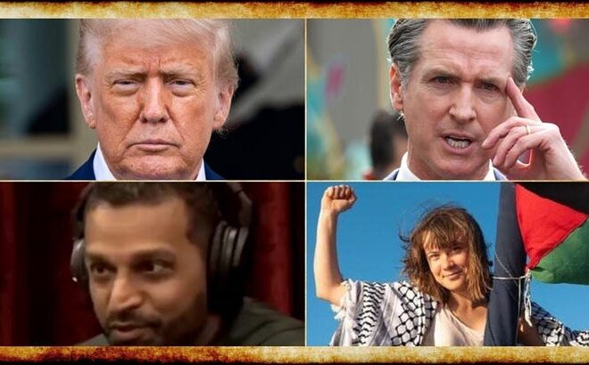 Trump Sends NATIONAL GUARD To LA, Kash Patel FACEPLANTS on Rogan, Freedom Flotilla Updates