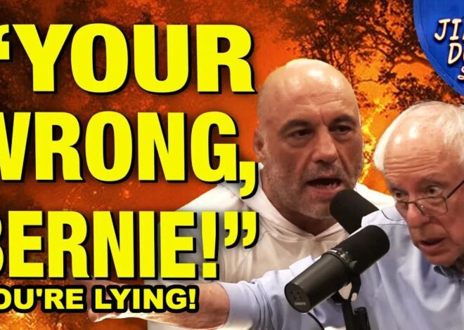 Joe Rogan SHUTS DOWN Bernie Sanders Over Climate Change