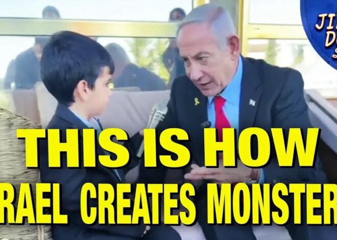Chilling Video Of Netanyahu Grooming Child For Hate – Gabor Mate