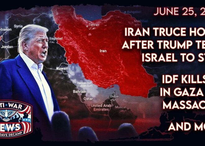 Iran Truce Holds After Trump Tells Israel To Stop, IDF Kills 44 in Gaza Aid Massacres, and More