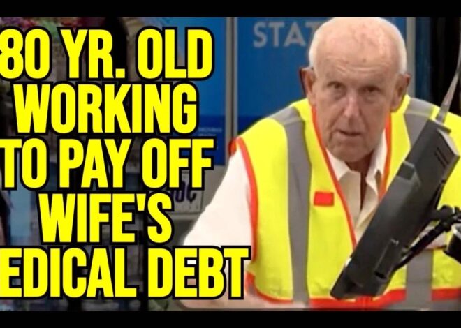 ONLY IN AMERICA – Widower BAGS GROCERIES To Pay Late Wife's Medical Debt