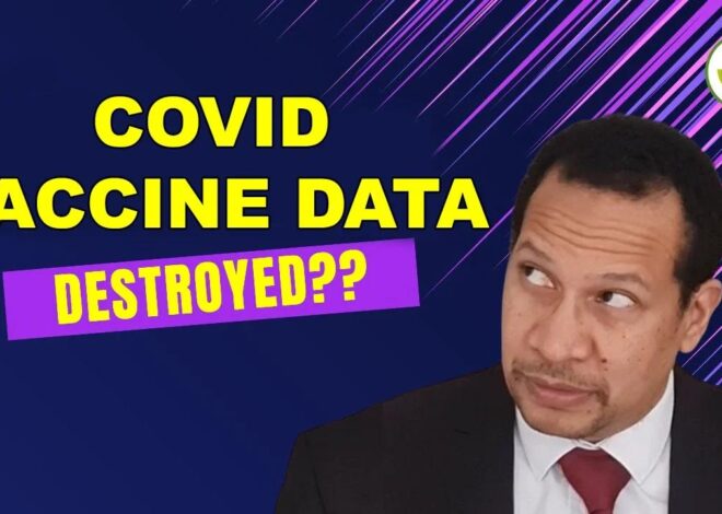 Why Is This Covid Vaccine Data Being Deleted?