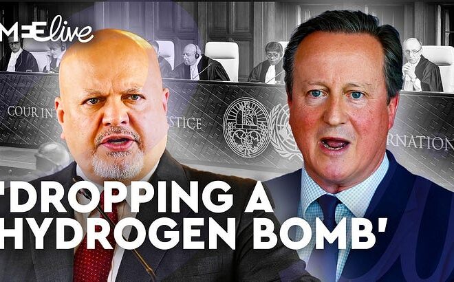 “David Cameron threatened to withdraw UK from ICC over Israel war crimes probe” by David Hearst and Imran Mulla in The Hague