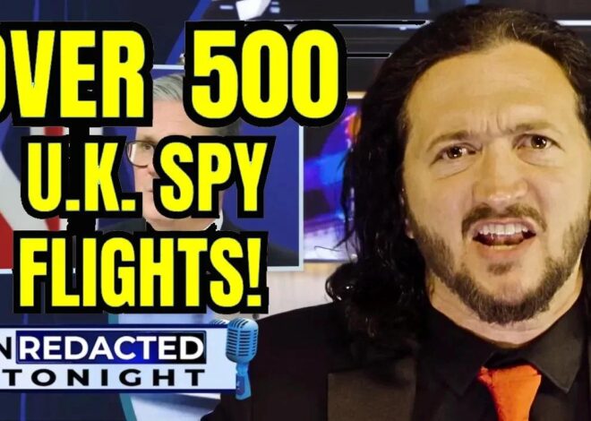 Secret United Kingdom Spy Flights Over Gaza – WHY?