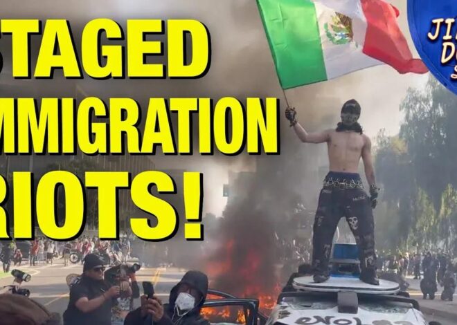 Anti-ICE Riots Are A Deep State PsyOp