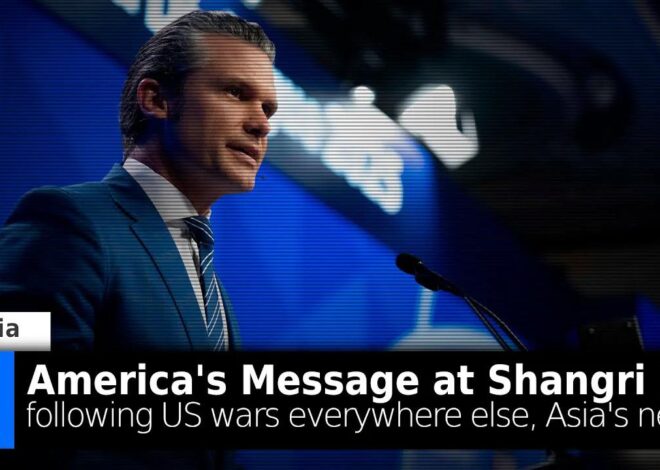 US Message at Shangri La: Following US Wars in Europe, Africa, & the Middle East, Asia’s Next