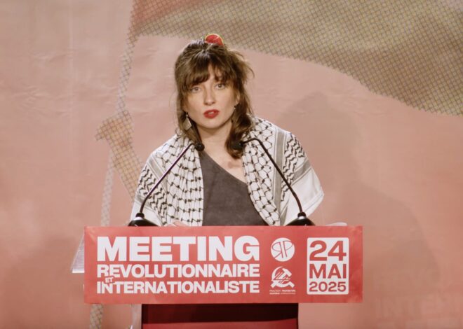 Elsa Marcel: “The struggle of the Palestinian People Is Inseparable from the Struggle Against Capitalism and Imperialism”