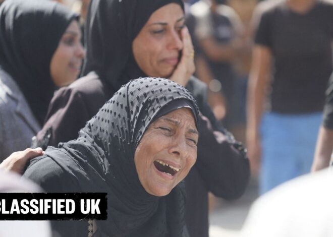 In Gaza, survivors accuse Britain of complicity