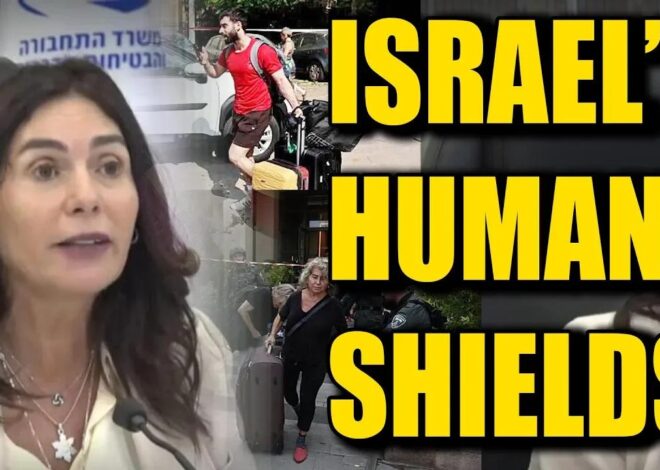 Israel Uses Its Population as Human Shields, Bans Flights for Israelis