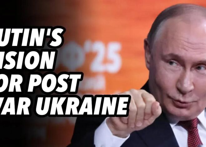 Putin's vision for post war Ukraine
