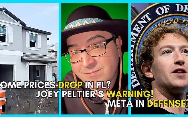 Greenwashing FOOLS Us, Joey Peltier Joins, Ghost Towns in FL?, Meta in DEFENSE?