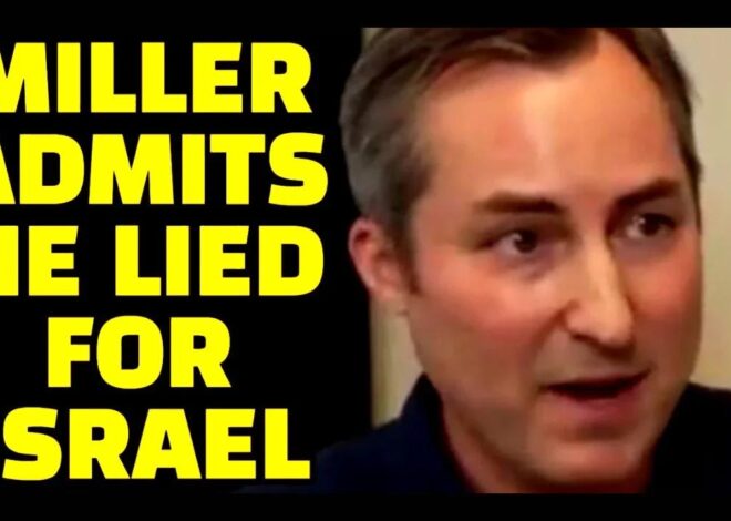 Matthew Miller ADMITS He Covered For Israeli GENOCIDE