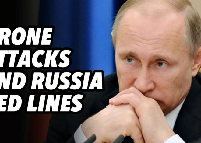 Drone attacks and Russia red lines