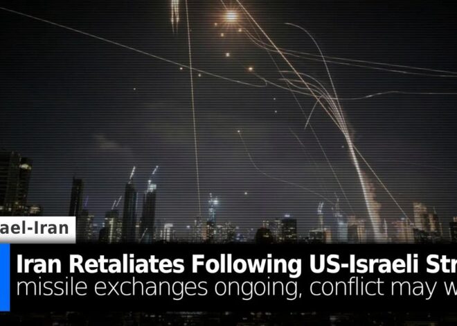 Iran Retaliates Against US-Israeli Missile Strikes