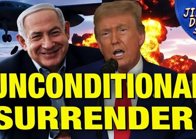 Donald Trump UNCONDITIONALLY SURRENDERS To Israel By Bombing Iran