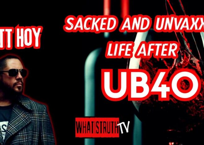 #247 Sacked & UnvaXXed-Life After UB40 | Matt Hoy