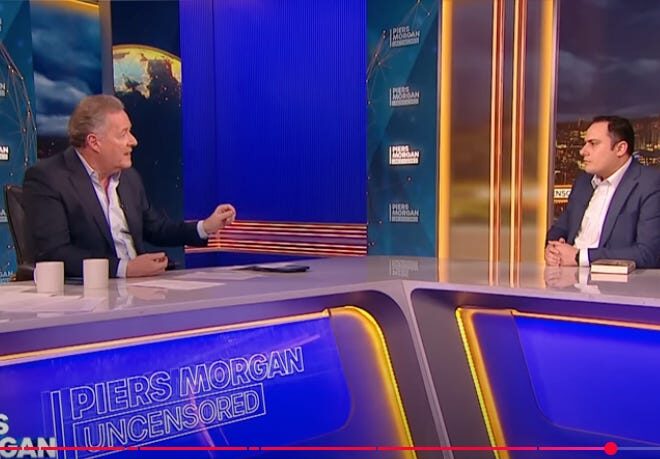 Piers Morgan just can’t stop himself inciting against the Palestinian people