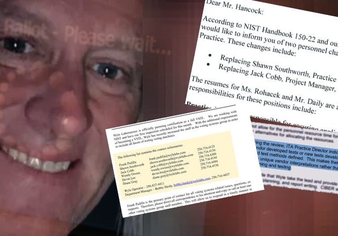 The voting machines were quietly changed, courtesy of Cobb. He tried to discredit me. Here’s the receipts.