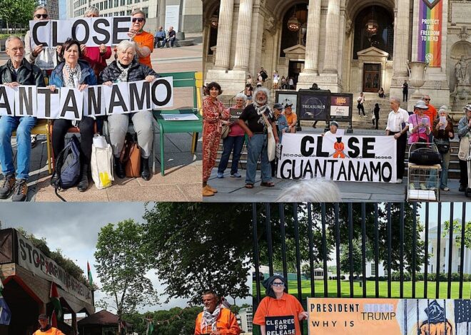 Guantánamo vigils and a song for Palestine