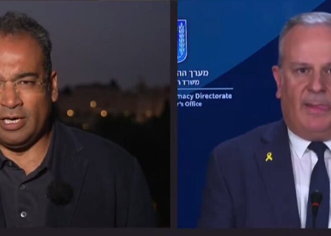 Krishnan Guru-Murthy facing arrest for hostile interview with Israeli spokesman