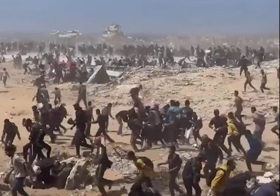 As pillocks like Piers mock Greta, Israel’s aid massacres continue