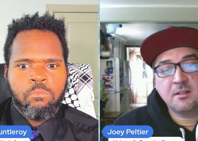"To the oppressors, mutual aid is a crime"- Joey Peltier