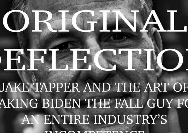 Jake Tapper’s Biden Book is Hilarious and Insane