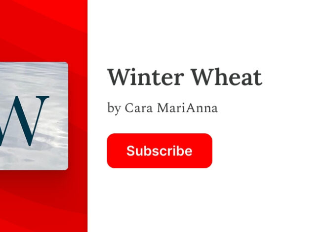 “‘We cherish life.’” – by Cara MariAnna