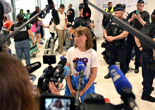 An Angry Young Woman Defies a Naval Blockade
