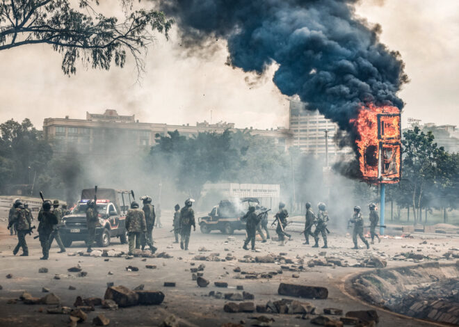 One Year after Historic Uprisings in Kenya, Young People Return to the Streets