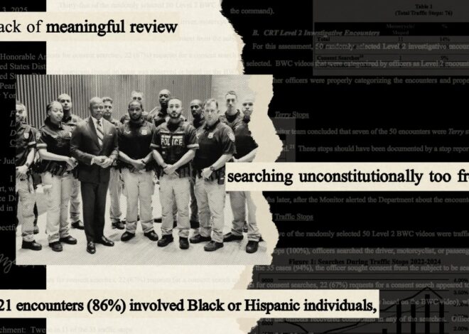 Federal Monitor Slams NYPD Unit Whose Aggressive Policing ProPublica Exposed