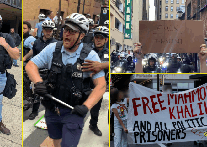 Philadelphia Police Crack Down on Anti-ICE Marches Twice in One Week