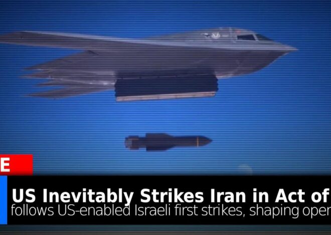 US Strikes Iran in Dangerous Act of War Following US-Enabled Israeli Attacks