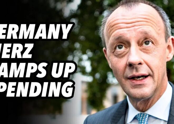Germany Merz ramps up spending. UK Never here Keir