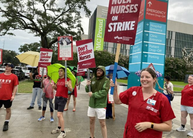 NOLA nurses launch 4th strike at University Medical Center — Fight Back! News