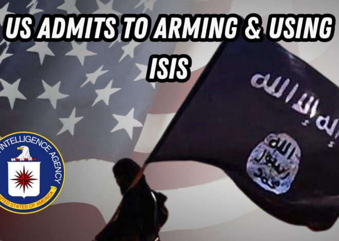 US Admits to Arming & Using ISIS