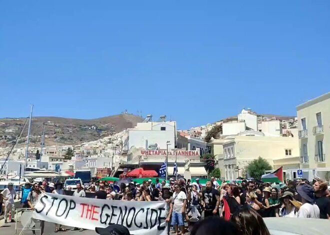 Anti-Genocide Protesters Block Hundreds of Israeli Tourists From Disembarking in Greek Port