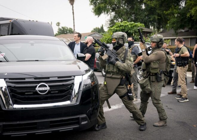 Federal Agents Spray Tear Gas at Protesters, Children During ICE Raids at California Farms