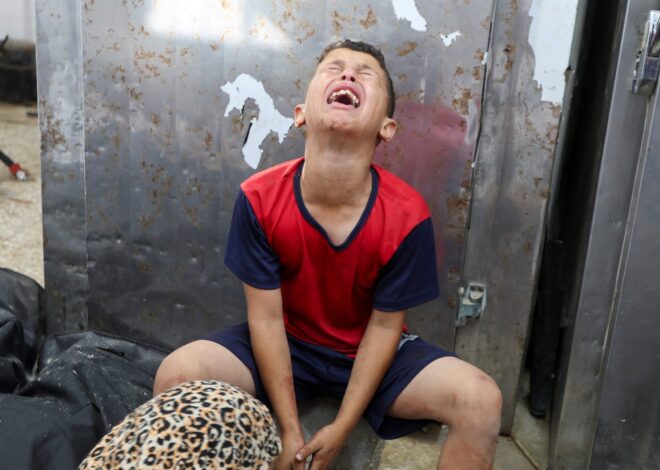 Israeli Airstrike Slaughters 10 Children Waiting for Nutritional Aid Near Medical Clinic in Gaza