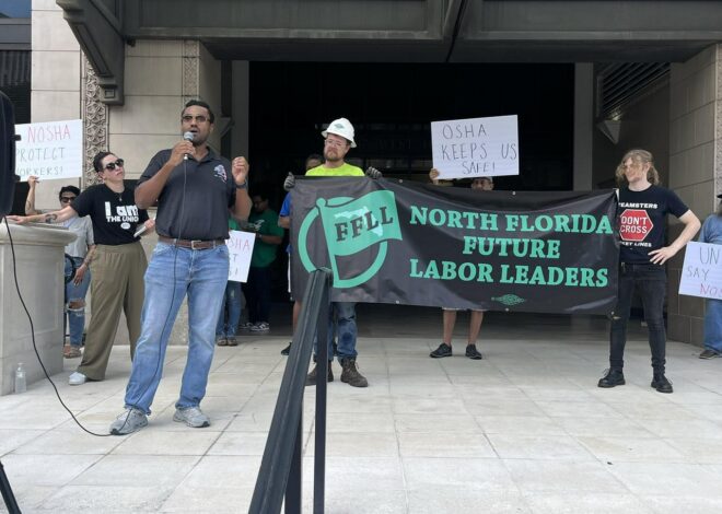 Workers rally against bill to abolish OSHA — Fight Back! News