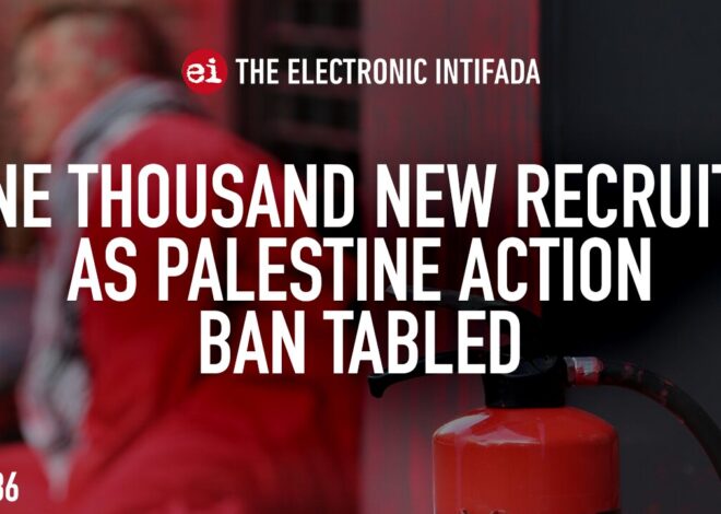 One thousand new recruits as Palestine Action ban tabled, with Asa Winstanley
