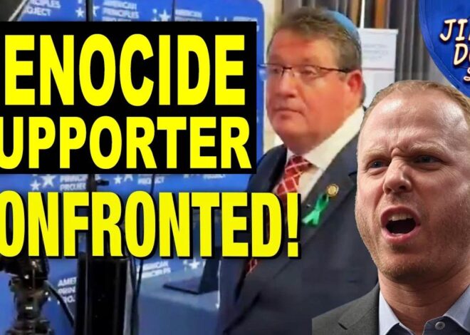 Max Blumenthal Confronts GENOCIDE Supporting U.S. Congressman