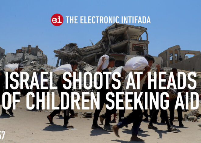 Israel shoots at heads of children seeking aid, with Nora Barrows-Friedman
