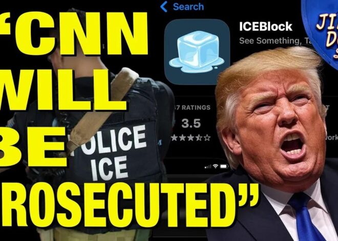 Donald Trump PROSECUTING CNN Employees – Over ICE Tracking App Coverage